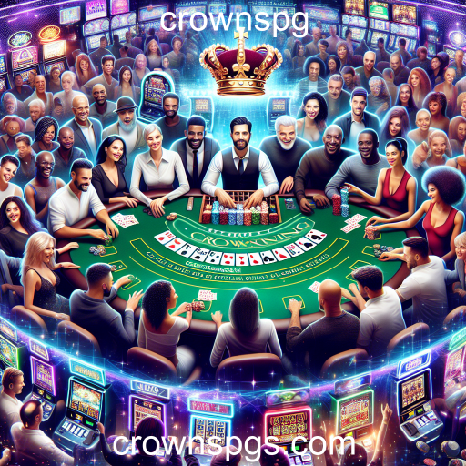 Descubra a categoria de Cassino Online no Crownspg