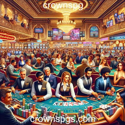 A Revolução dos Jogos Ao Vivo no Crownspg